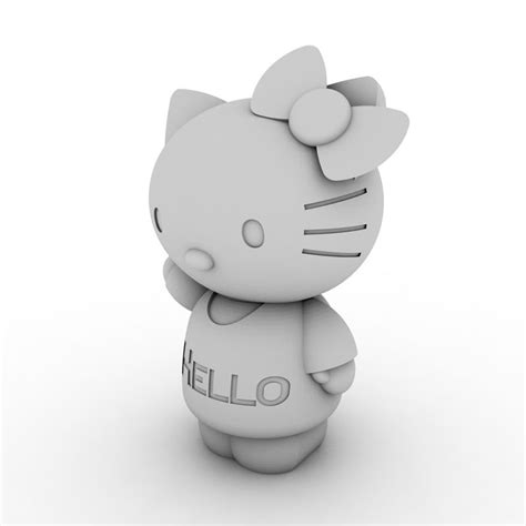 Hello Kitty 3d printing model