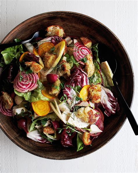 Rustic Winter Salad with Sherry Vinaigrette & Torn Croutons - The ...