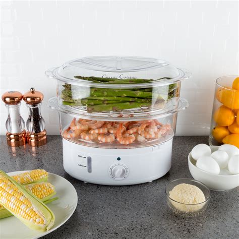 Vegetable Steamer Rice Cooker- 6.3 Quart Electric Steam Appliance with ...