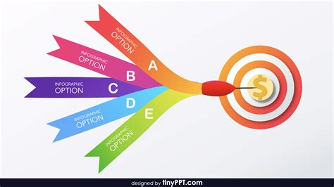 Step By Step Process with Colorful Arrows