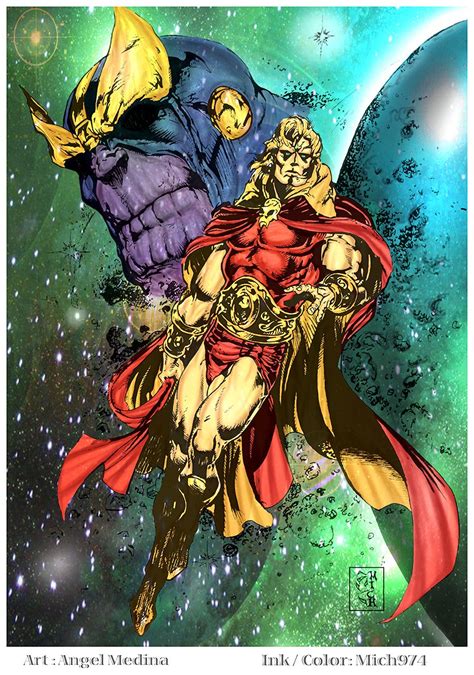 Adam Warlock Vs Thanos - AlisonLorenzo