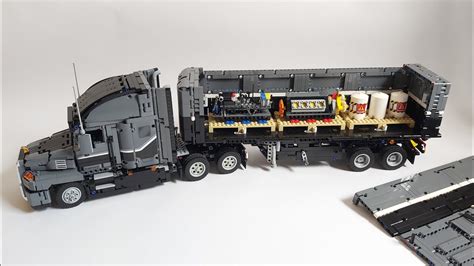 LEGO Technic Model Custom Low Boy Trailer Custombricks MOC Instruction | ubicaciondepersonas ...