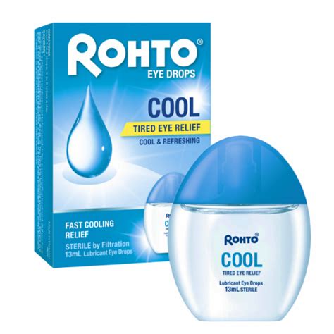 Rohto Eye Drops Cool | Mentholatum Singapore