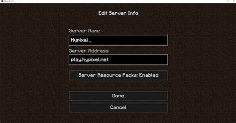 What Is The Hypixel Server Address : Minecraft Server And Modding ...