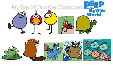 My Top 10 Favorite Characters Peep Big Wide World by banielsdrawings on DeviantArt