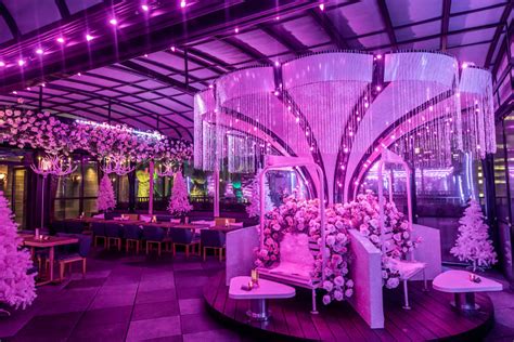 Magic Hour Rooftop Has Been Transformed Into A Pink Winter Wonderland!