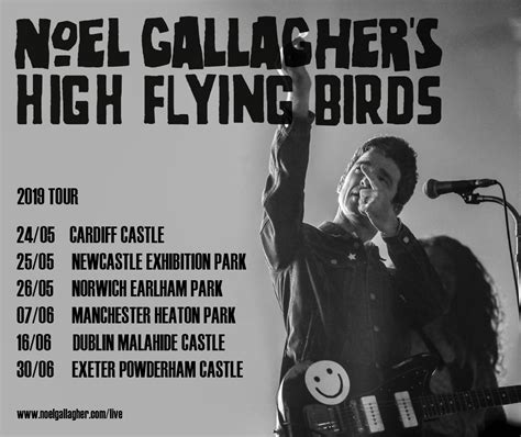 2019 Tour Dates | Noel Gallagher's High Flying Birds