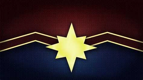 Captain Marvel Logo Wallpapers - Top Free Captain Marvel Logo ...