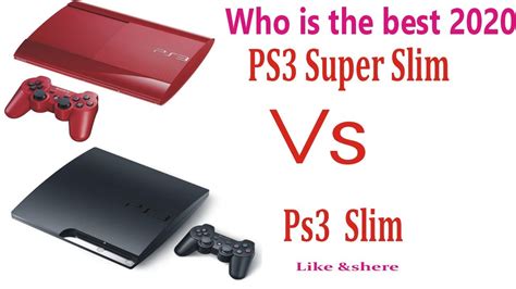 ps3 slim vs PS3 Super Slim who is the best 2020 - YouTube