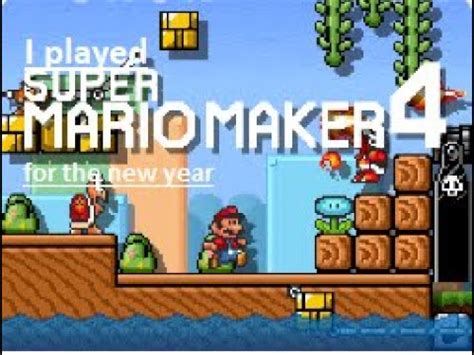 I played Super Mario Maker 4 on scratch for the new year. - YouTube