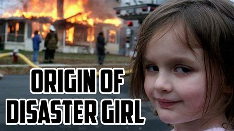 Disaster Girl Meme Origin - YouTube