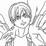 Eren Yeager Transforming Coloring Page  Pagescom sketch template