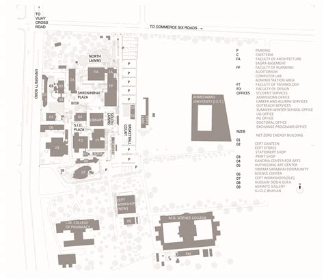 Campus Maps - CEPT