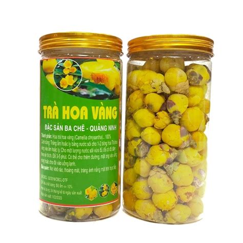 Trà Hoa Vàng Ba Chẽ Quảng Ninh Hũ 100gr