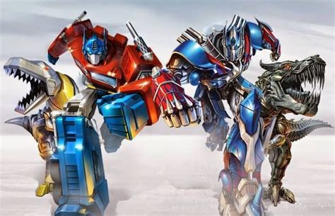 G1 Optimus and Grimlock / Transformers4: Age of Extinction designs ...