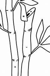 Bamboo coloring Page For Kids ♥ Online And Print Free sketch template