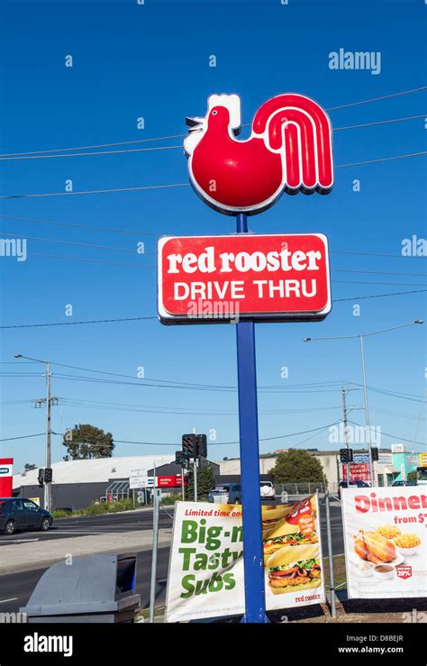 Red rooster restaurant hi-res stock photography and images - Alamy