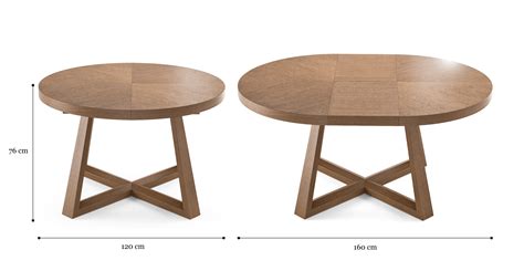 Buy Parc Extendable Dining Table 120/160cm Online in Australia | BROSA | Round dining room table ...