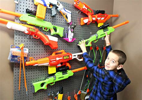 How To Build A Nerf Gun Wall {With Easy to Follow Instructions!}