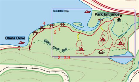 Overview map of Donner Lake South