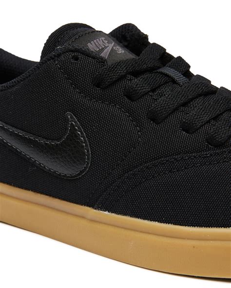 Nike Sb Check Canvas Shoe - Youth - Black Gum | SurfStitch