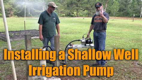 Shallow Well Irrigation Pump Installation Diagrams Shallow W