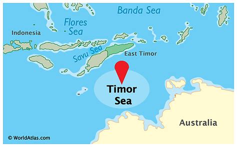 Timor Sea - WorldAtlas