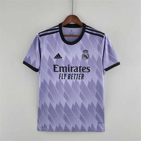 Real Madrid 22-23 Away Purple Football Kit | Thegalaxykits