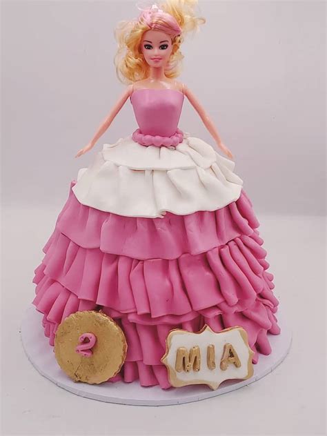 Princess Barbie Cake - Fondant - Rheds Indulgence - Exclusive cake ...