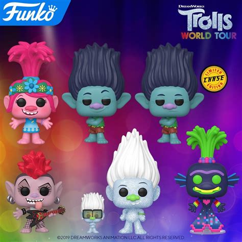 Trolls World Tour Pop! Vinyl figures incoming from Funko