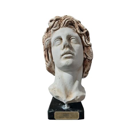 Helios Statue Bust Head Greek Mythology God of the Sun Handmade Plaster ...