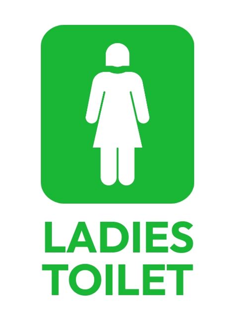 Ladies Toilet Sign Board Template PosterMyWall, 55% OFF