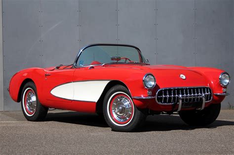 Venetian Red 1956 Chevrolet Corvette