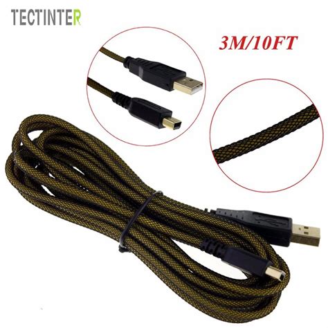 USB Data Cable For New 3DS XL Sync Power Charger Charging Cord Cable ...