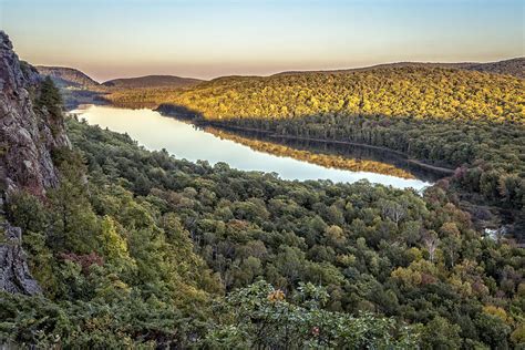 Lake of the Clouds Sunset Photograph by Jack R Perry | Fine Art America