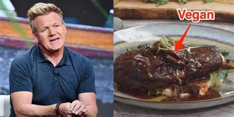 Gordon Ramsay Showed How to Make a Vegan Steak With Eggplant - Business Insider