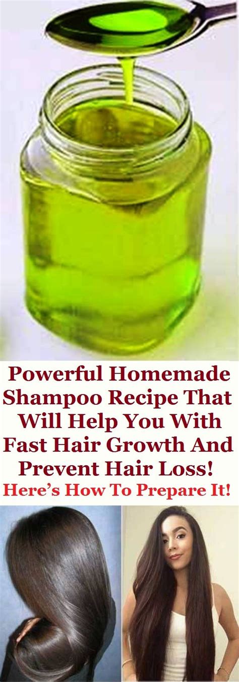 POWERFUL HOMEMADE SHAMPOO RECIPE THAT WILL HELP YOU WITH FAST HAIR ...