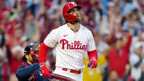 Bryce Harper home run powers Phillies into World Series - CBS News ...