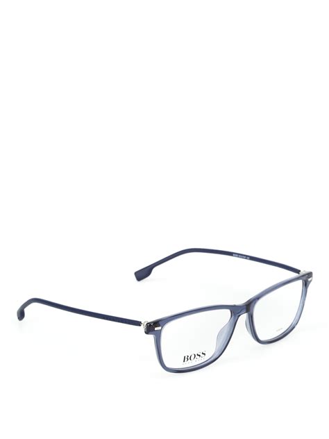 Glasses Hugo Boss - Blue ultralight eyeglasses - BOSS1012PJP16 | iKRIX.com