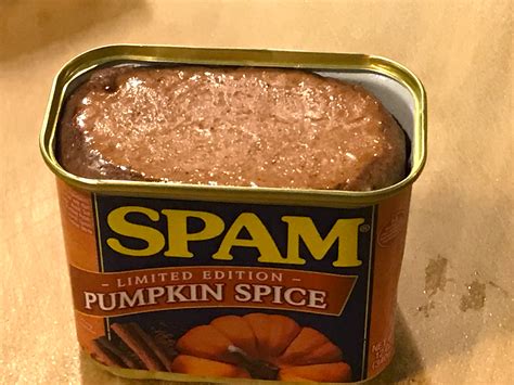 It’s “Pumpkin Spice” Season – With SPAM! Here’s My “Pumpkin Spice Spam And Tillamook Cheddar ...