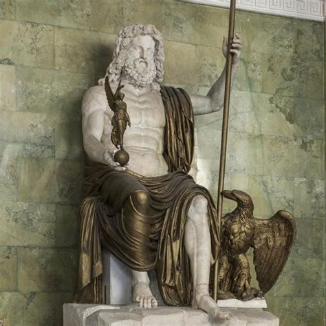 Statue of Roman god Jupiter