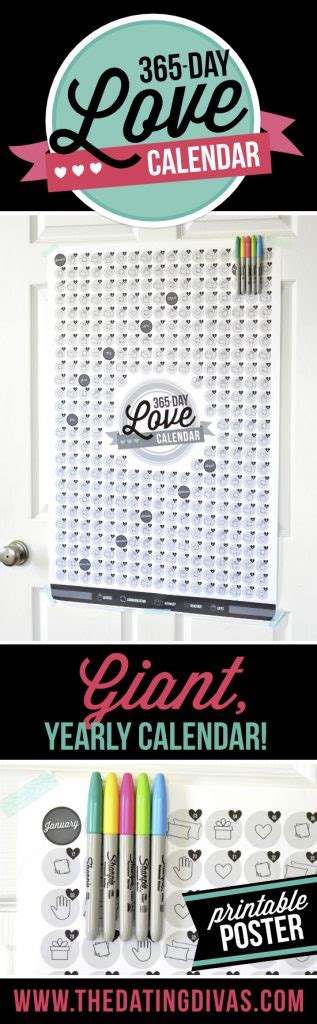 365-Day Love Calendar - The Dating Divas