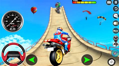 Bike Stunt Racing 2023 - Bike Game - Impossible Bike Driving - Android Gameplay - YouTube