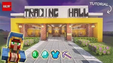 Modern trading hall tutorial for Minecraft - YouTube