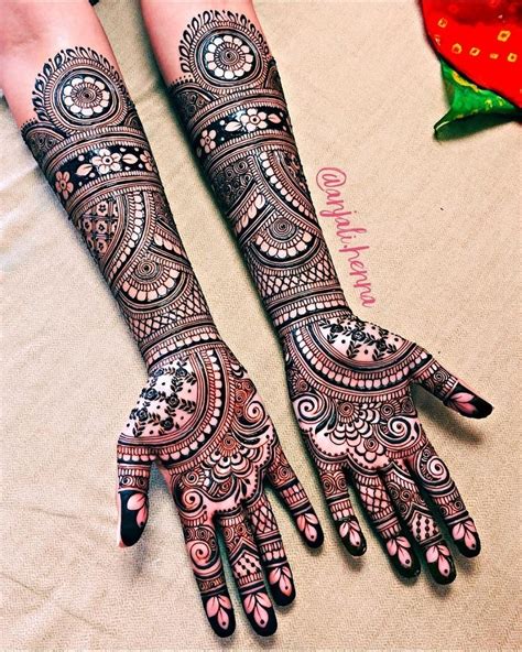 30 latest bridal mehndi designs of 2018 - Blog