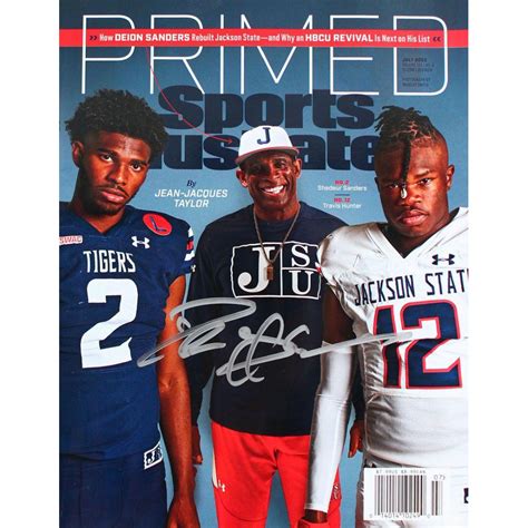 Deion Sanders Signed 2022 "Sports Illustrated" Magazine Cover (Beckett ...