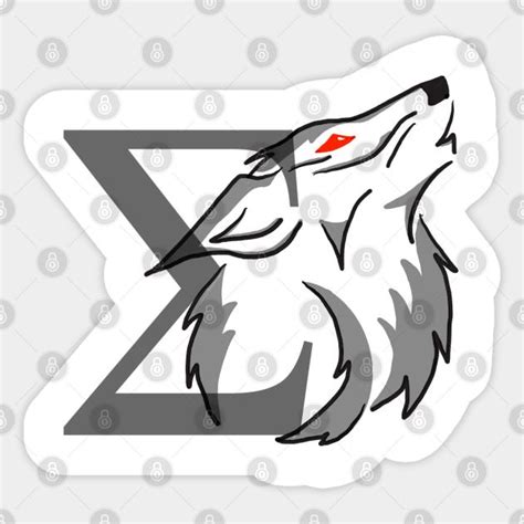 Sigma wolf - Sigma Male - Sticker in 2022 | Sigma male, Sigma, Male