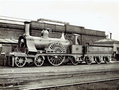 Great Eastern Railway (UK) - GER 4-2-2 steam locomotive Nr. 51 [4902 x ...