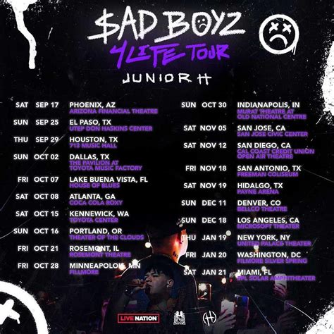 Rancho Humilde - - SAD BOYZ 4LIFE TOUR 2022– Confirmadas... | Facebook