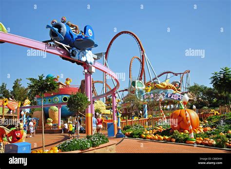 SésamoAventura, PortAventura Theme Park, Salou, Costa Daurada Stock Photo, Royalty Free Image ...